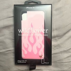Wildflower Pink Flames IPhone Xr Case